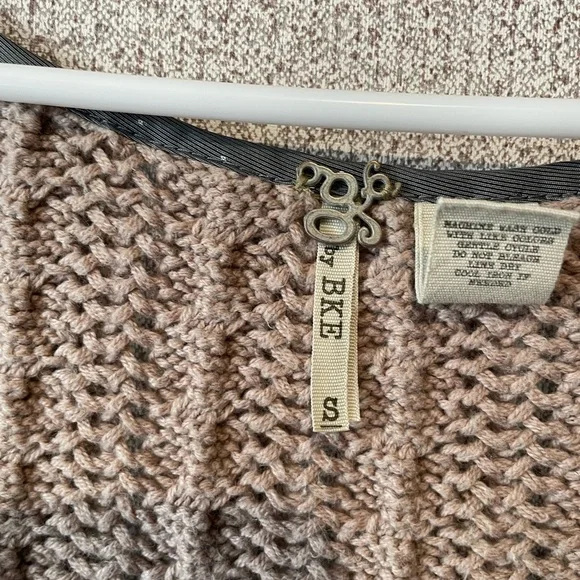 BKE Green and Gray Sleeveless Bustier Top - Picture 2 of 7